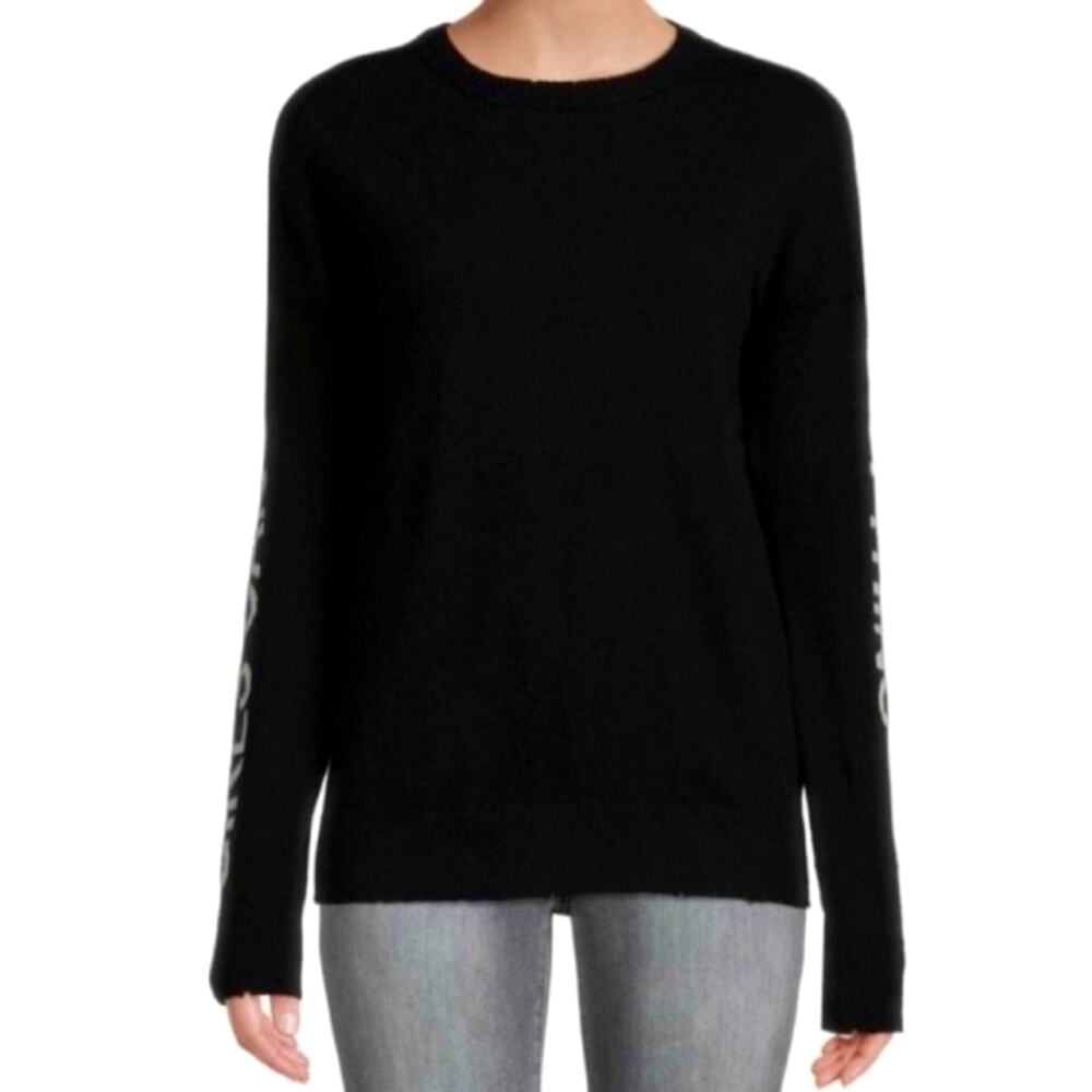 Zadig & Voltaire Cashmere Gaby Girls Can Do Anything Sweater XS - Picture 5 of 16
